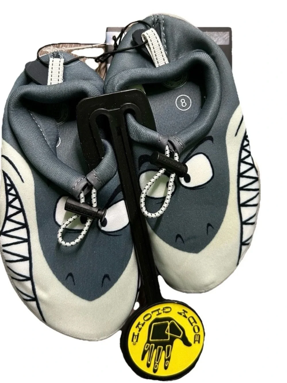 NWTToddler Body Glove Shark Water Shoes Size 8 Beach Swimming